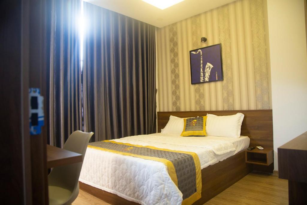Phòng Deluxe Giường Đôi - Khách sạn Baka Phú Yên