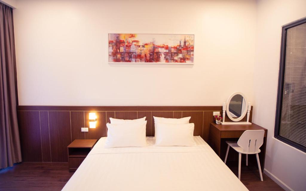 Phòng Deluxe có giường cỡ King - Khách sạn Marina Phú Yên